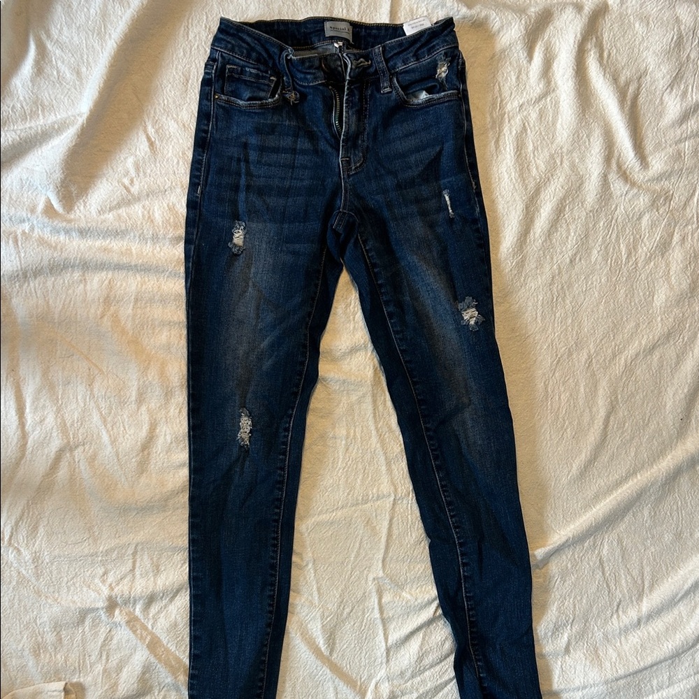 Classic Indigo Women's Skinny Jeans